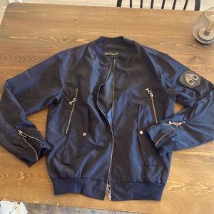 Men’s moose knuckles lightweight bomber style jacket